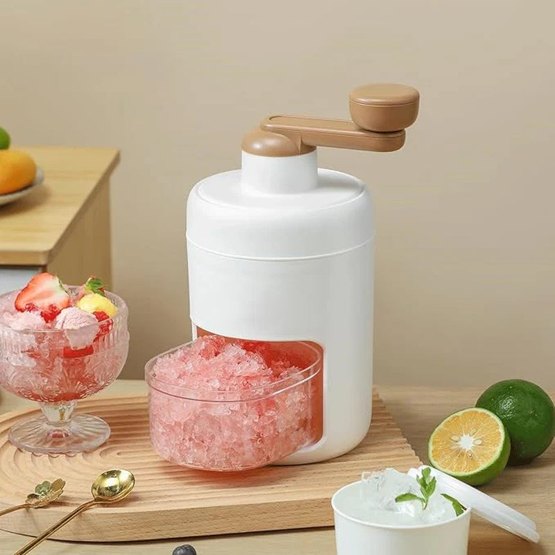 Hand-Cranked Snow Cone & Slushie Maker