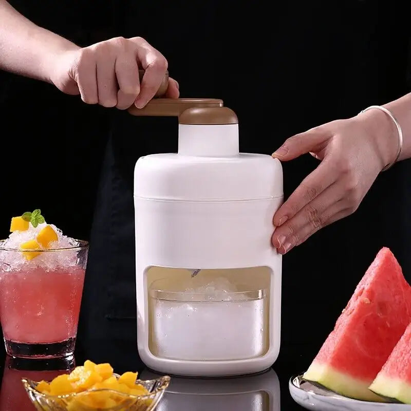 Hand-Cranked Snow Cone & Slushie Maker