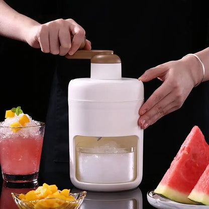Hand-Cranked Snow Cone & Slushie Maker